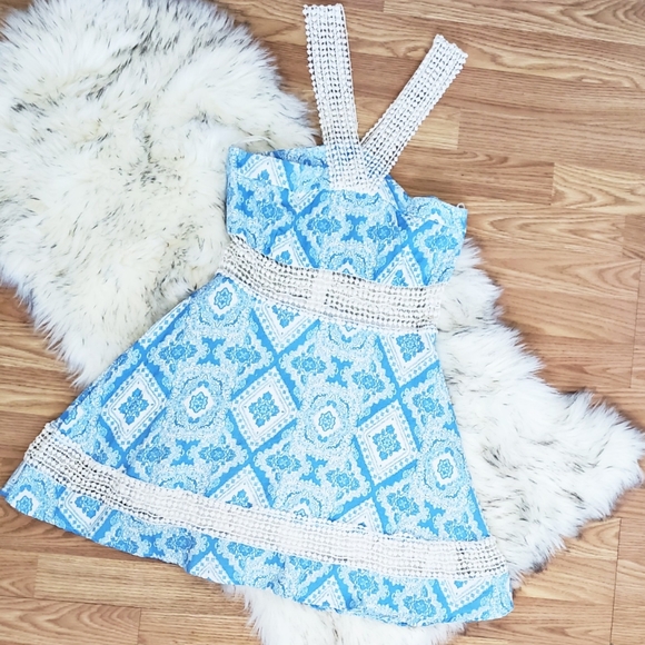 Lucca Couture Blue Mini Dress - Picture 2 of 8